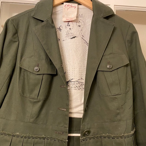 Chulo Pony Military jacket screen-print on back - Picture 6 of 6